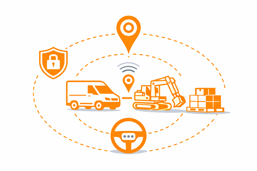 Integrazione con la gestione flotte - Asset Tracking